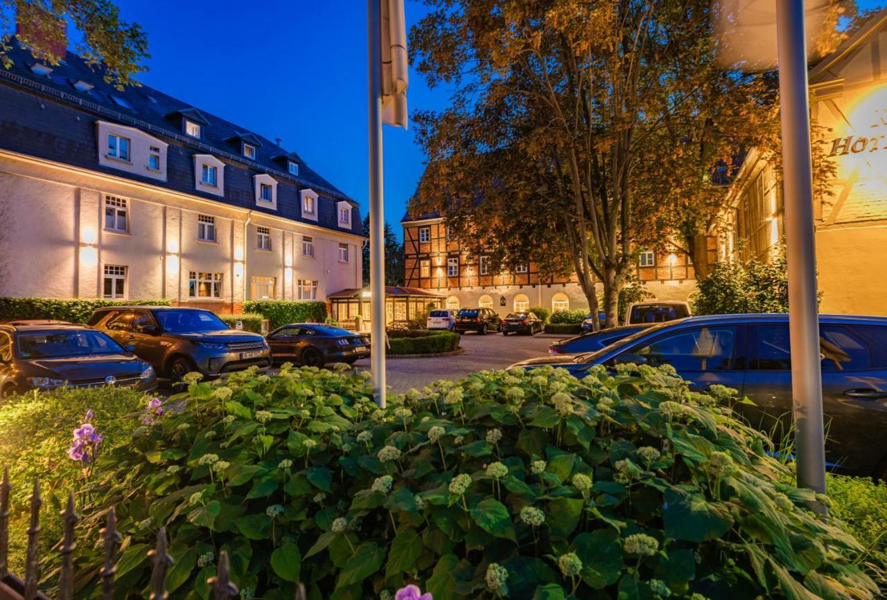 Romantik Hotel Am Bruehl เควดลินบวร์ก ภายนอก รูปภาพ