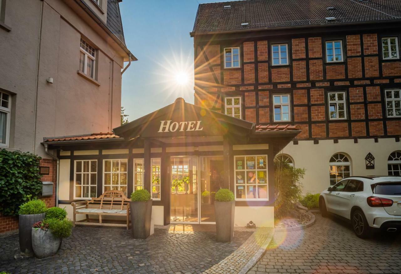 Romantik Hotel Am Bruehl เควดลินบวร์ก ภายนอก รูปภาพ