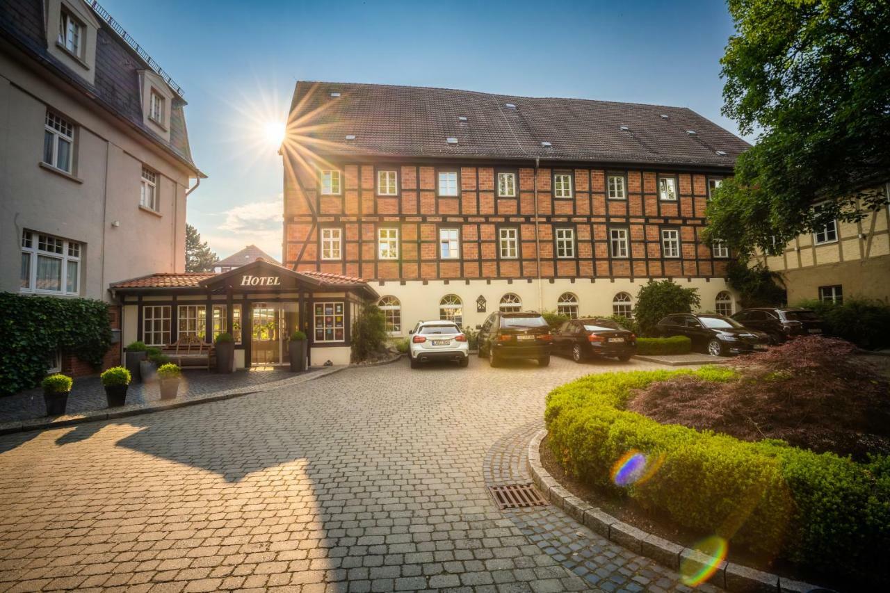 Romantik Hotel Am Bruehl เควดลินบวร์ก ภายนอก รูปภาพ